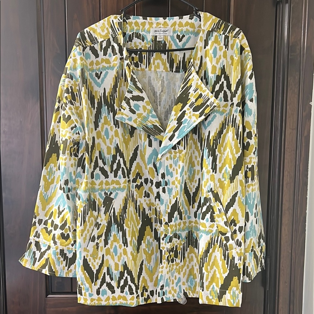 Colorful Patterned Blazer